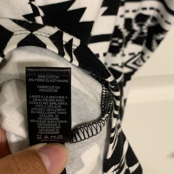 Express Geometric Racerback Midi Bodycon Dress - Picture 5 of 6